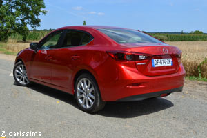 Essai Mazda 3 ; 4 portes Diesel 2014