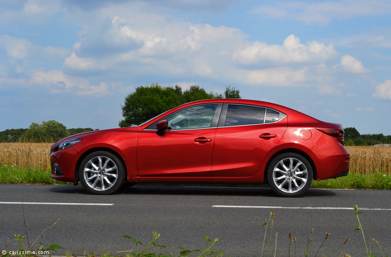 Essai Mazda 3 ; 4 portes Diesel 2014