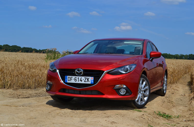 Essai Mazda 3 ; 4 portes Diesel 2014