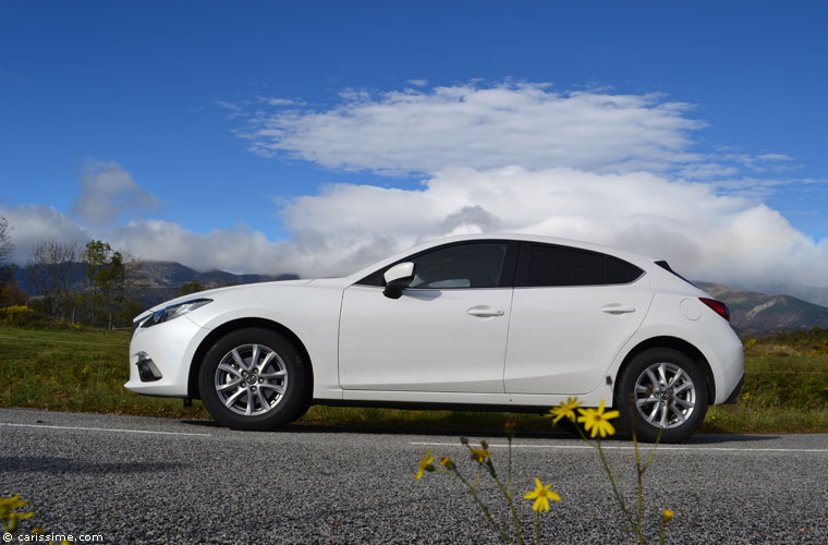 Essai Mazda 3 - III 2013 Diesel 150 ch