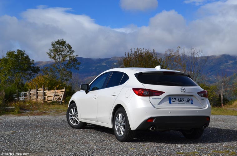 Essai Mazda 3 - III 2013 Diesel 150 ch