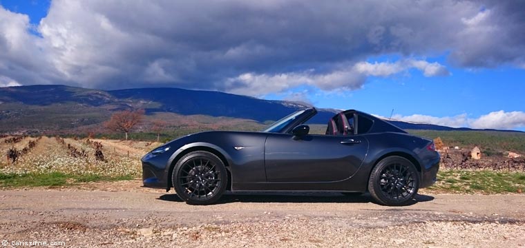 Essai Mazda MX 5 RF 2017