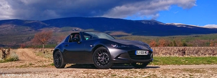 Essai Mazda MX 5 RF 2017