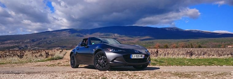 Essai Mazda MX 5 RF 2017