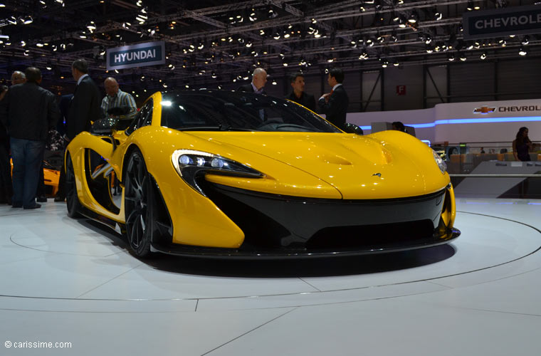 McLaren au Salon Automobile de Genève 2013