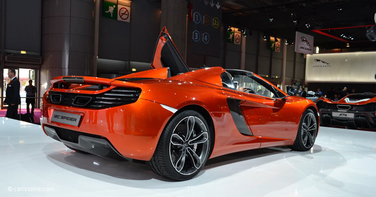 McLaren 12 C Spider au Salon Automobile de Paris 2012