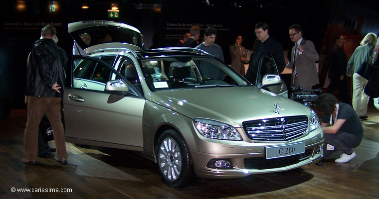 MERCEDES C BREAK Première Mondiale Salon Auto Francfort 2007