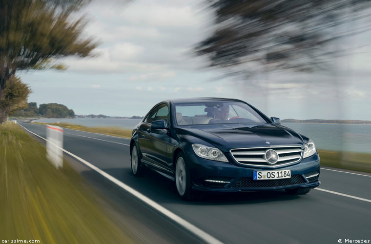 Mercedes CL 2 restylage 2010 Coupé de luxe