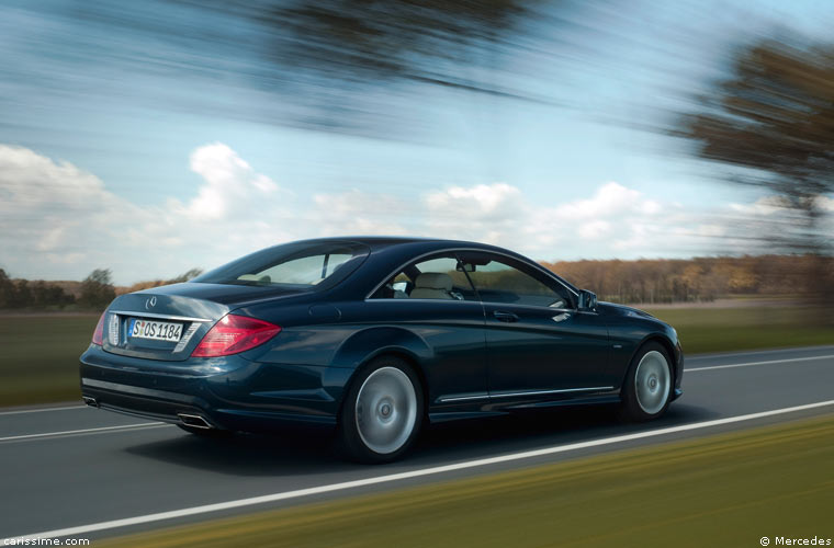 Mercedes CL 2 restylage 2010 Coupé de luxe