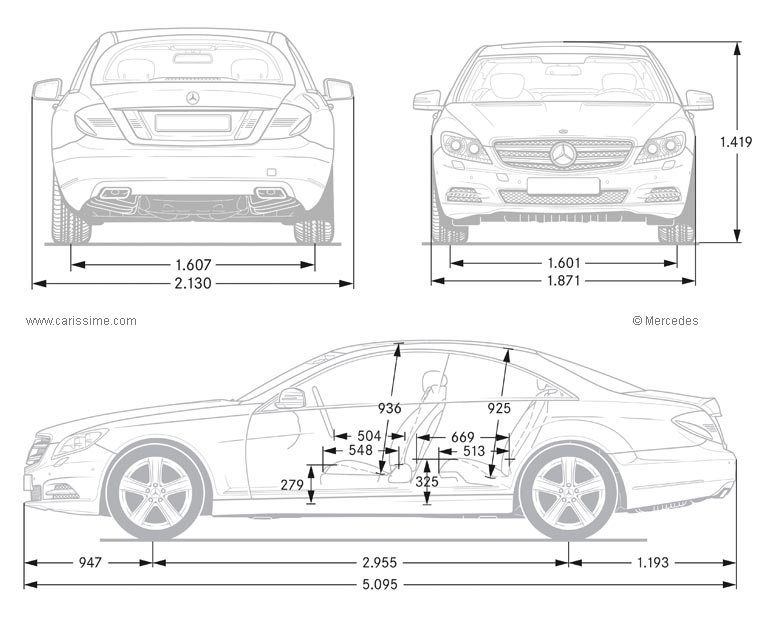 MERCEDES CL VII RESTYLAGE 2010