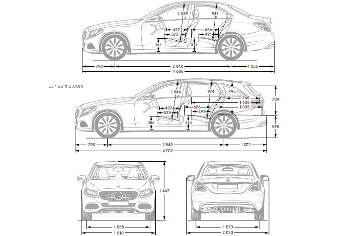 Mercedes Classe C 5 (2014) W205 Mercedes Classe C 5 (2014) W205