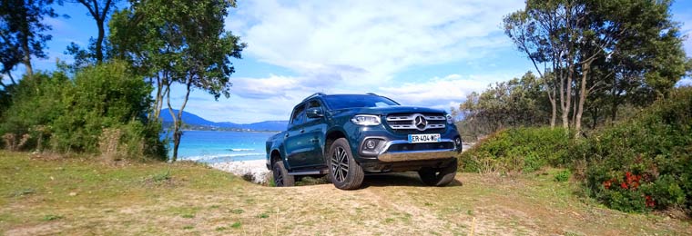 Essai Mercedes Classe X pick up