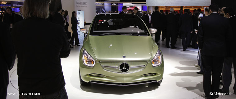 MERCEDES CONCEPT BlueZERO Salon Auto DETROIT 2009