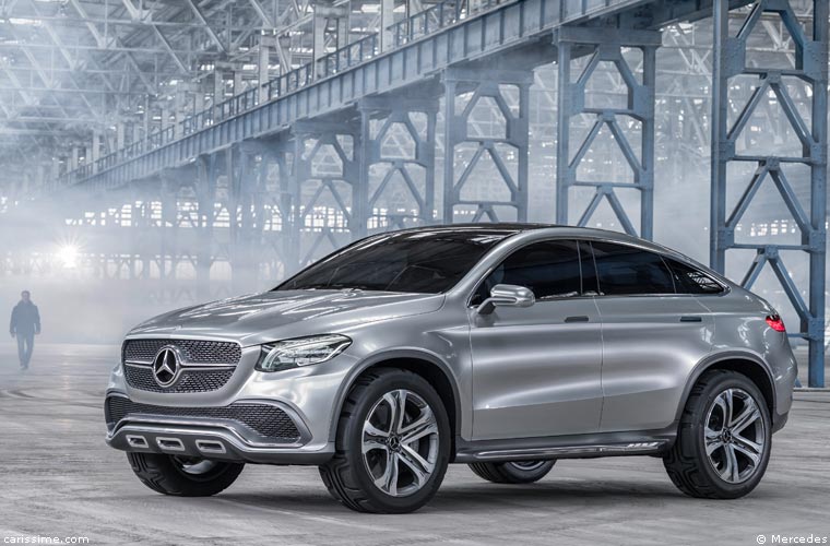 Mercedes Coupé SUV Concept Pékin 2014