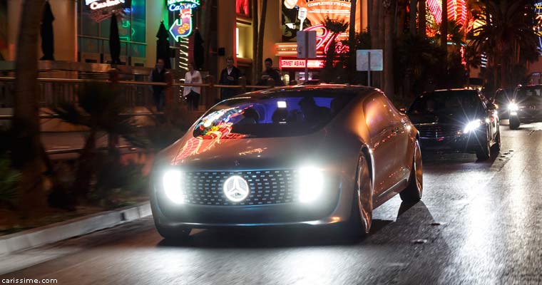 Mercedes F 015 Concept Las Vegas 2015