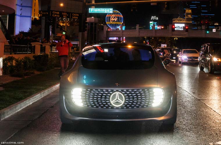 Mercedes F 015 Concept Las Vegas 2015