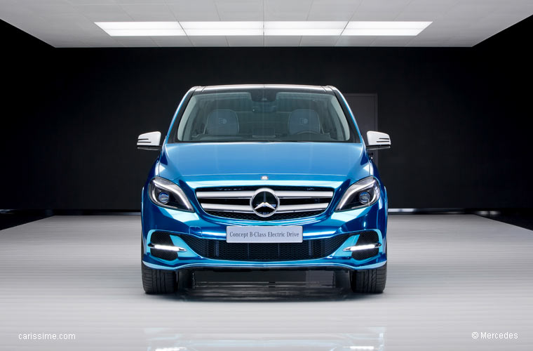 Mercedes Classe B Electric Drive Concept Paris 2012