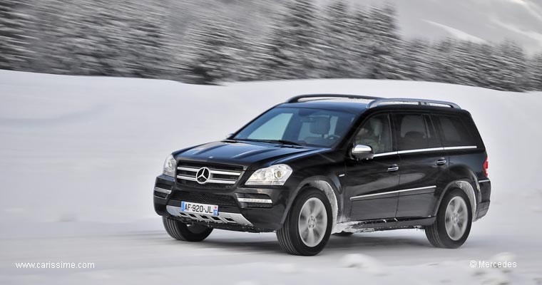 Mercedes GL restylage 2008 essai Megève