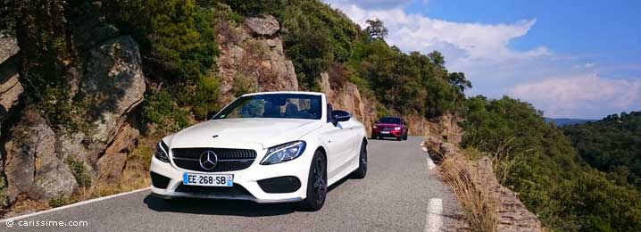 Essai Mercedes GLC Coupé & Classe C Cabriolet Essai Mercedes GLC Coupé & Classe C Cabriolet