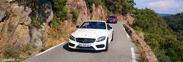 Essai Mercedes GLC Coupé & Classe C Cabriolet