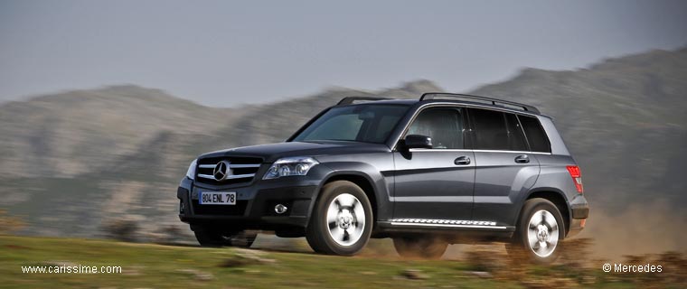 Mercedes GLK dans la montagne Corse