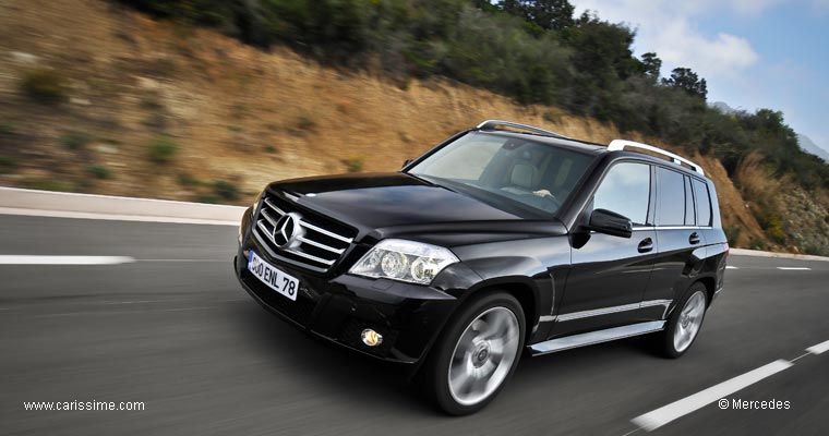 Mercedes GLK dans la montagne Corse