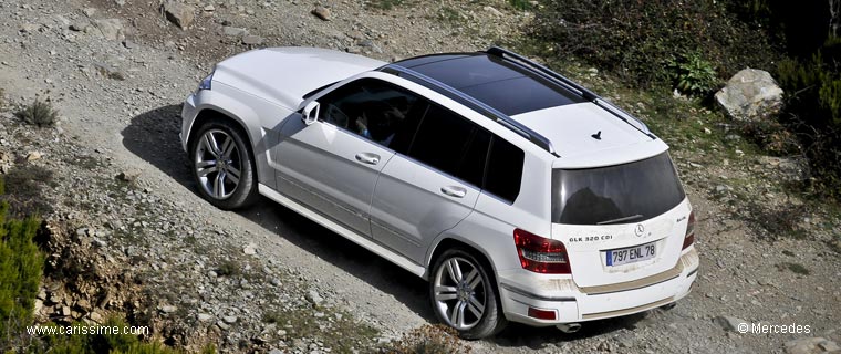 Mercedes GLK dans la montagne Corse