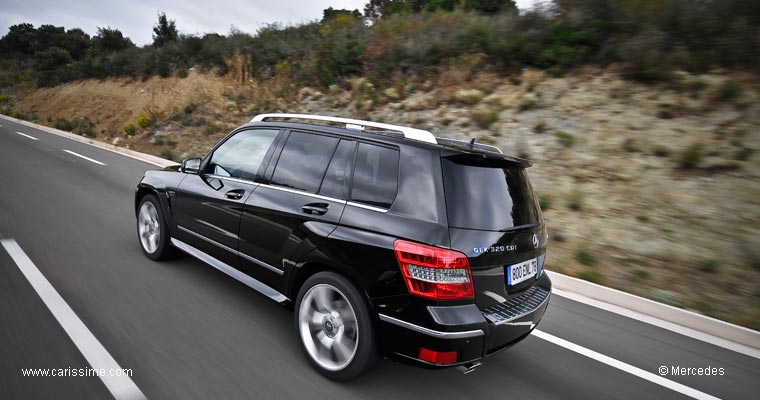 Mercedes GLK dans la montagne Corse