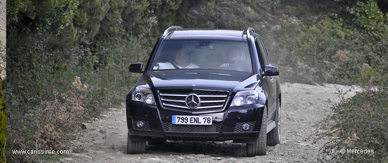 Mercedes GLK dans la montagne Corse