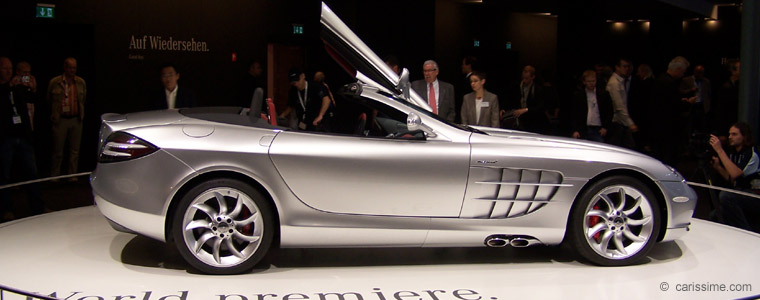 Mercedes SLR Roadster Salon auto Francfort 2007