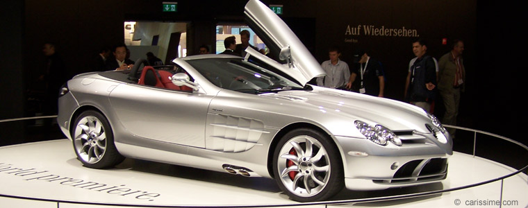 Mercedes SLR Roadster Salon auto Francfort 2007