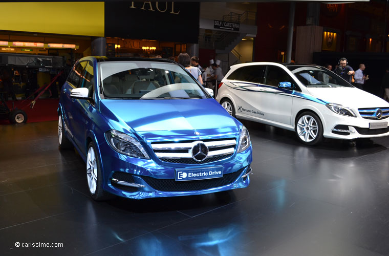 Mercedes B E Electrique Drive au Salon Automobile de Paris 2012