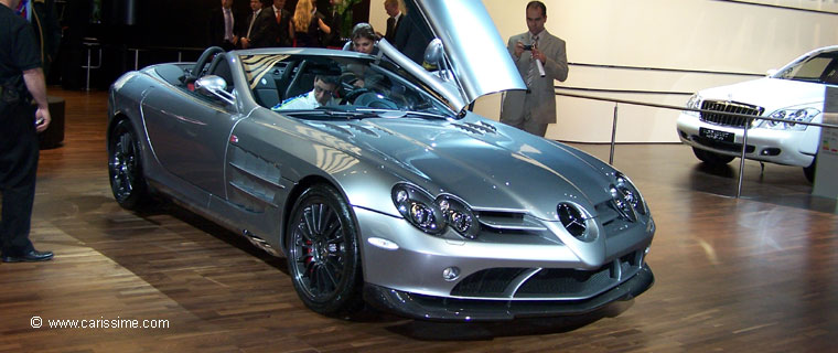 MERCEDES SLR Roadster 722 S Salon Auto PARIS 2008