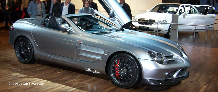 MERCEDES SLR Roadster 722 S Salon Auto PARIS 2008