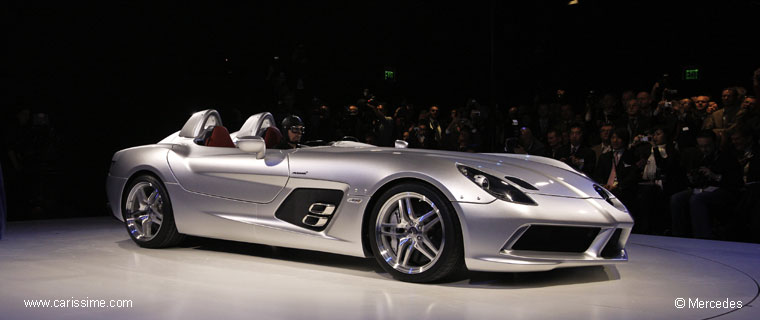 MERCEDES SLR STIRLING MOSS Salon Auto DETROIT 2009