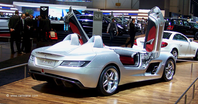 MERCEDES SLR STIRLING MOSS Salon Auto GENEVE 2009