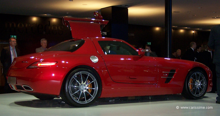 MERCEDES SLS AMG Salon Auto FRANCFORT 2009