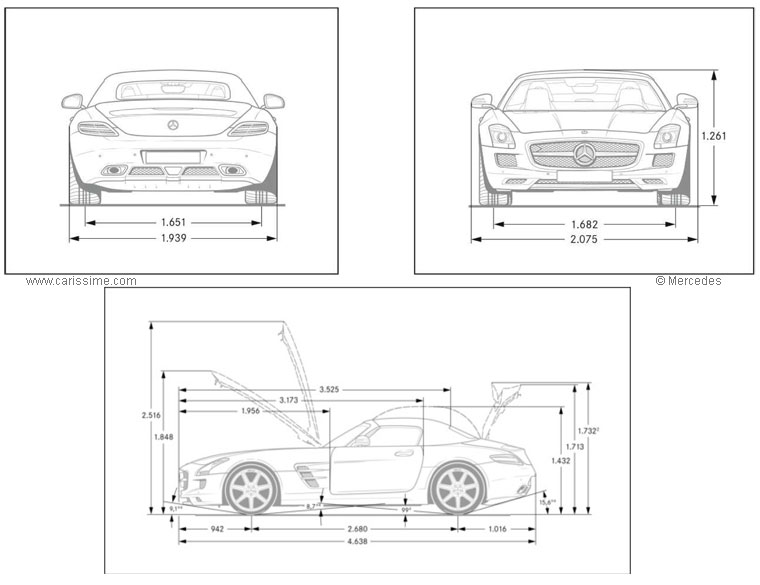 MERCEDES SLS AMG ROADSTER CABRIOLET