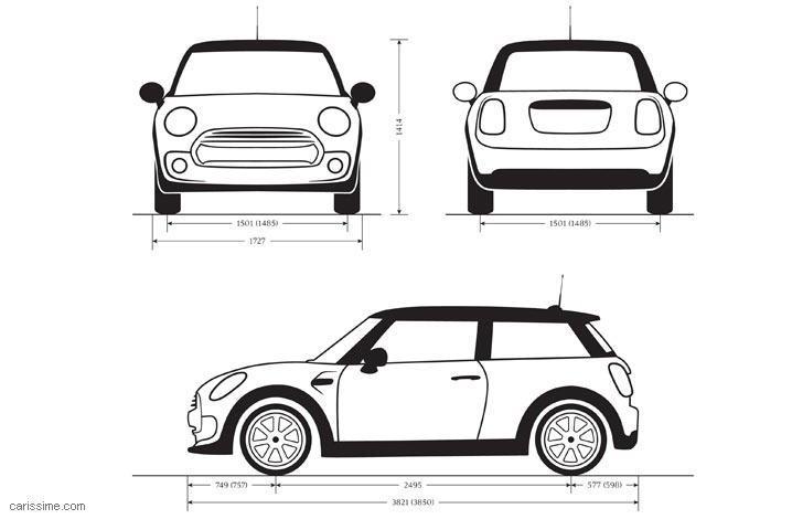 Dimensions Mini 3 Dimensions Mini 3