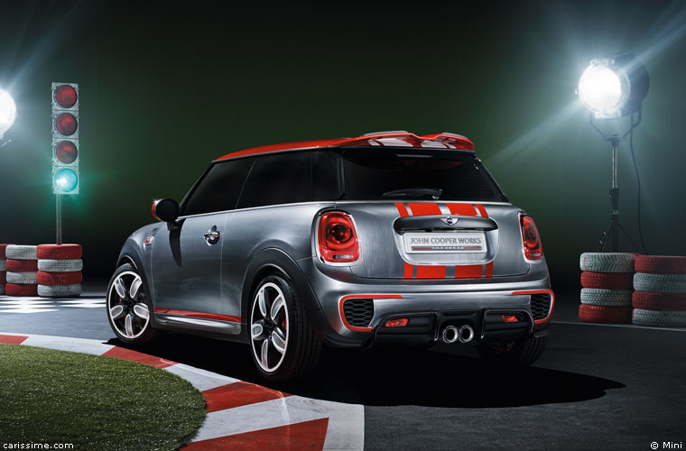 MINI John Cooper Works Concept Car 2014 Detroit