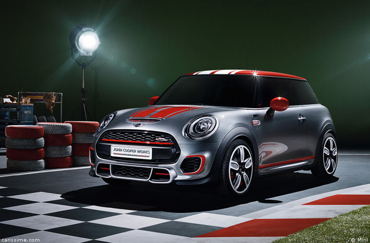 MINI John Cooper Works Concept Car 2014 Detroit