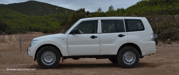 Mitsubishi Pajero chssis long Essai Carissime Espagne