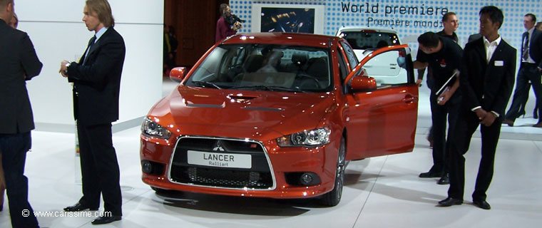 MITSUBISHI LANCER RALLIART Salon Auto PARIS 2008