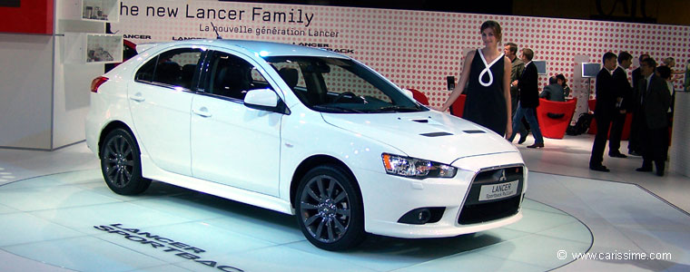 MITSUBISHI LANCER RALLIART SPORTBACK Salon Auto PARIS 2008