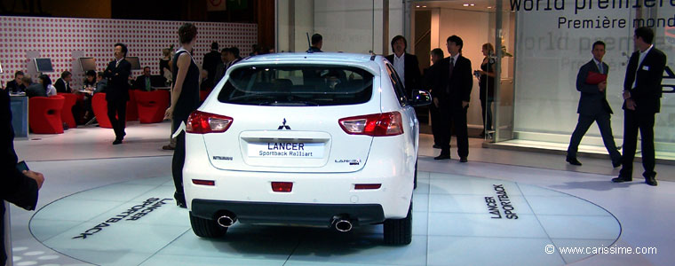 MITSUBISHI LANCER RALLIART SPORTBACK Salon Auto PARIS 2008