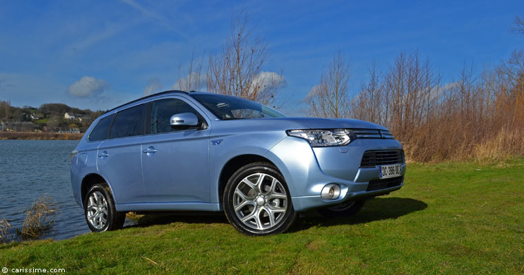 Essai Mitsubishi Outlander PHEV Electrique 4x4 2014