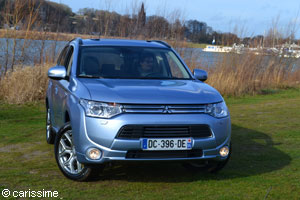 Essai Mitsubishi Outlander PHEV Electrique 4x4 2014