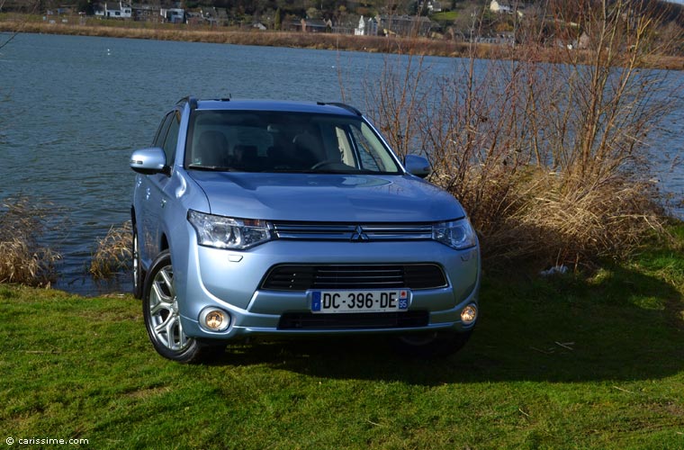 Essai Mitsubishi Outlander PHEV Electrique 4x4 2014