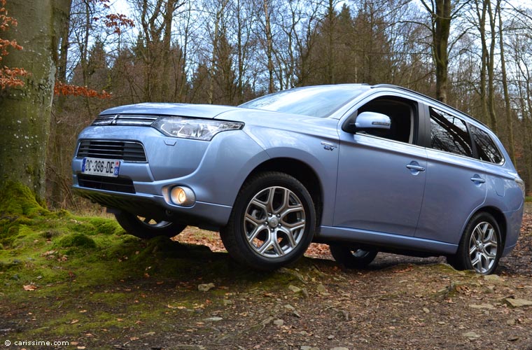 Essai Mitsubishi Outlander PHEV Electrique 4x4 2014