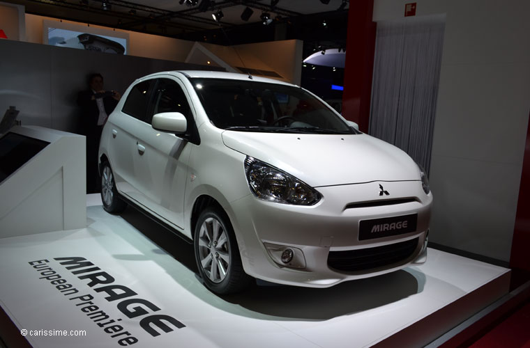 Mitsubishi Mirage au Salon Automobile de Paris 2012